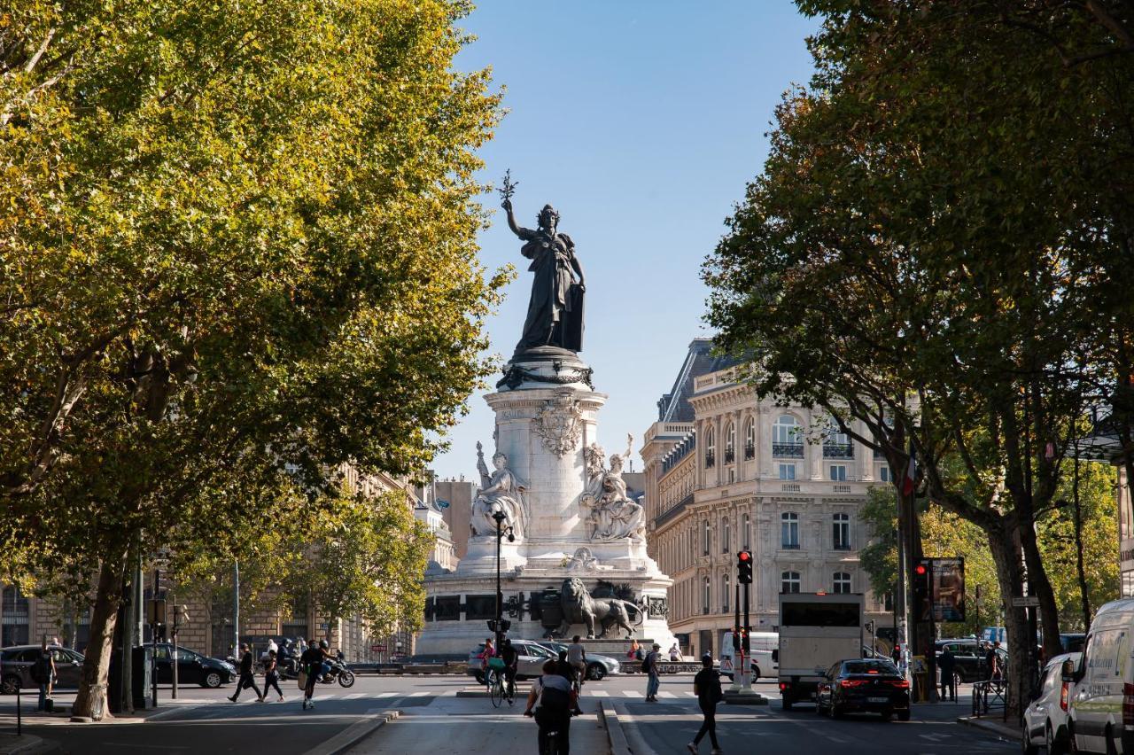 Hotel Au Coeur De Republique Παρίσι Εξωτερικό φωτογραφία